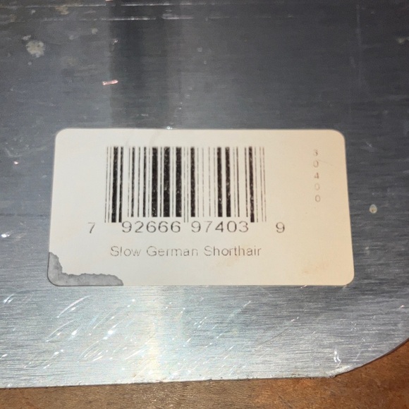 Traffic sign Yellow Slow German Shorthair dog Sign NWT - Picture 2 of 7